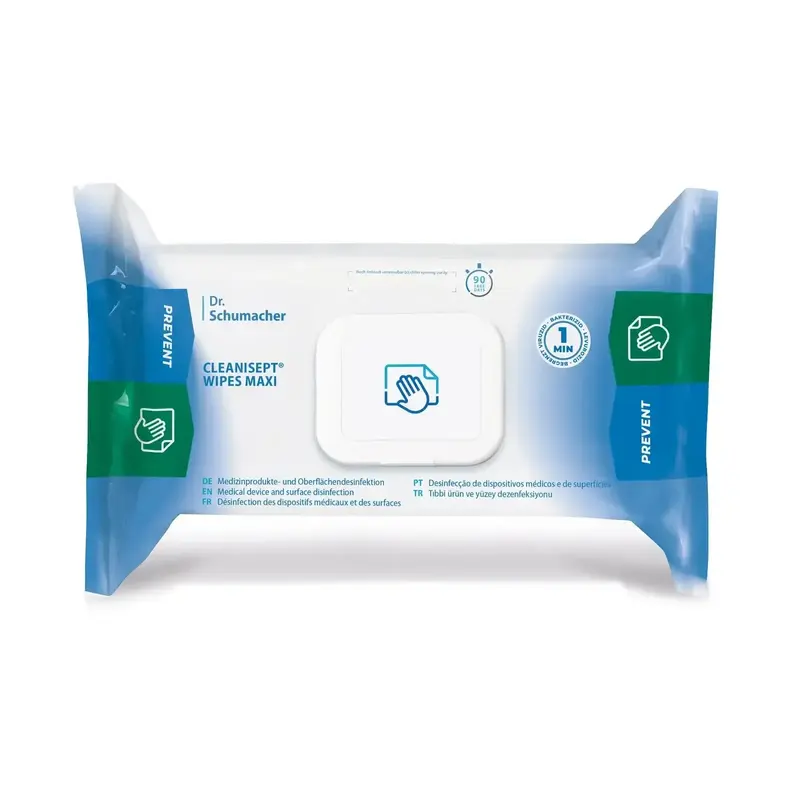 Dr. Schumacher CLEANISEPT® WIPES MAXI Desinfektionstücher 100 Stück