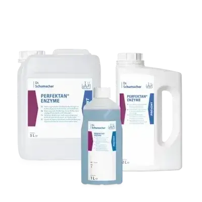 Dr. Schumacher PERFEKTAN ENZYME | Multi-enzymatischer desinfizierender Reiniger zur Aufbereitung von Instrumenten und Endoskopen