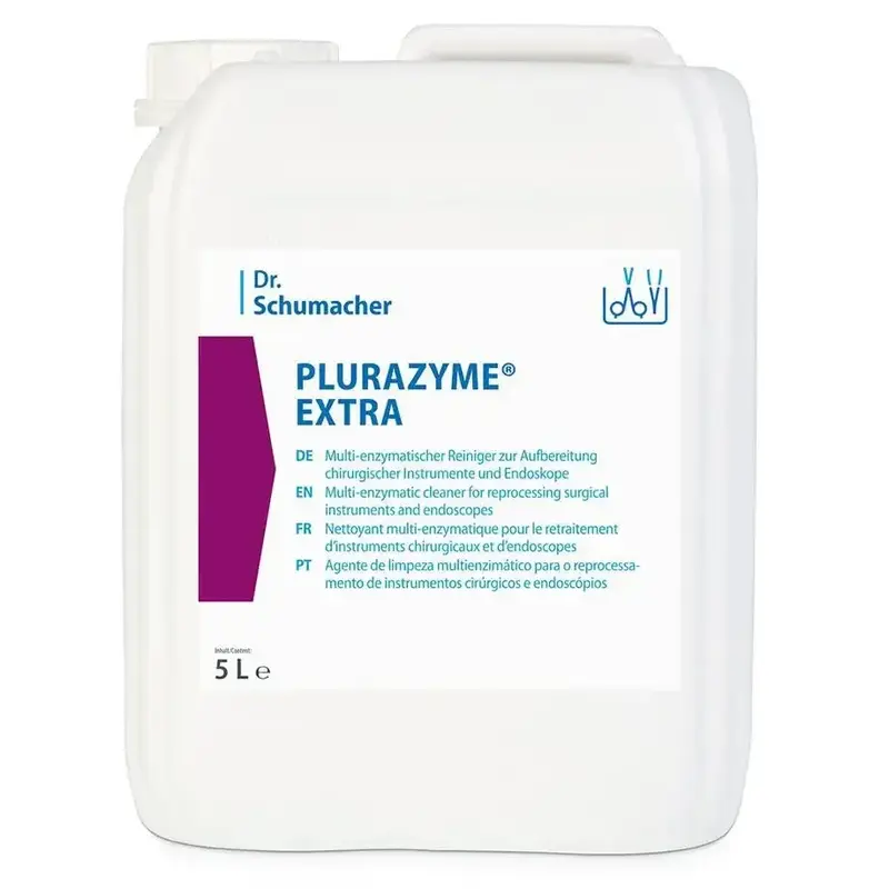 Dr. Schumacher PLURAZYME EXTRA | Multi-enzymatischer Reiniger zur Aufbereitung chirurgischer Instrumente und Endoskope