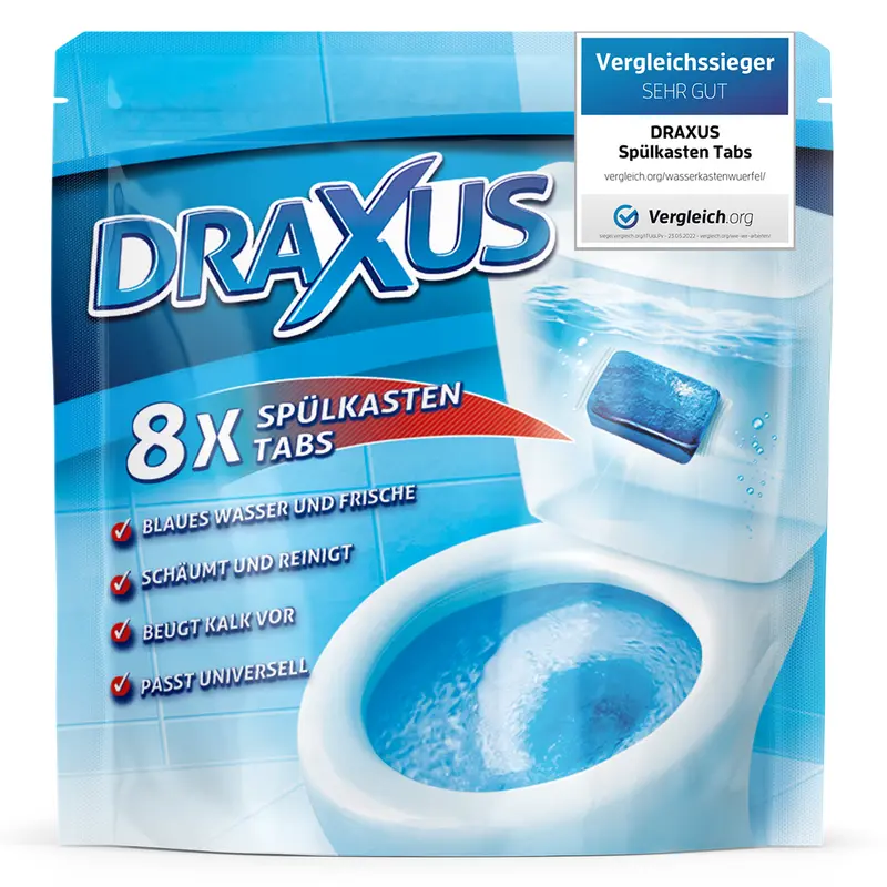 DRAXUS 8x Spülkasten Tabs