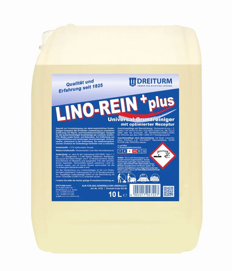 Dreiturm LINO-REIN +plus Universal Grundreiniger - 10 Liter Kanister