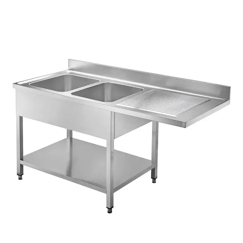 EASYLINE Spülzentrum 700 / 2 Becken links B