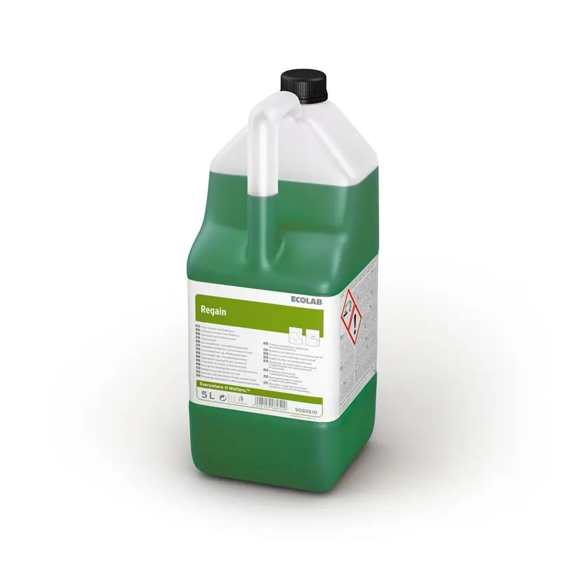 Ecolab Regain, Fußbodenreiniger, grün - Karton mit 2 Stück á 5 l
