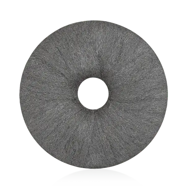 Edelstahlwolle Bodenpad 17 Zoll (432 mm) 5 Stück – Profi Kristallisationspad, Scheuerpad & Abziehpad für Naturstein, Marmor, Parkett, Holz & Beton