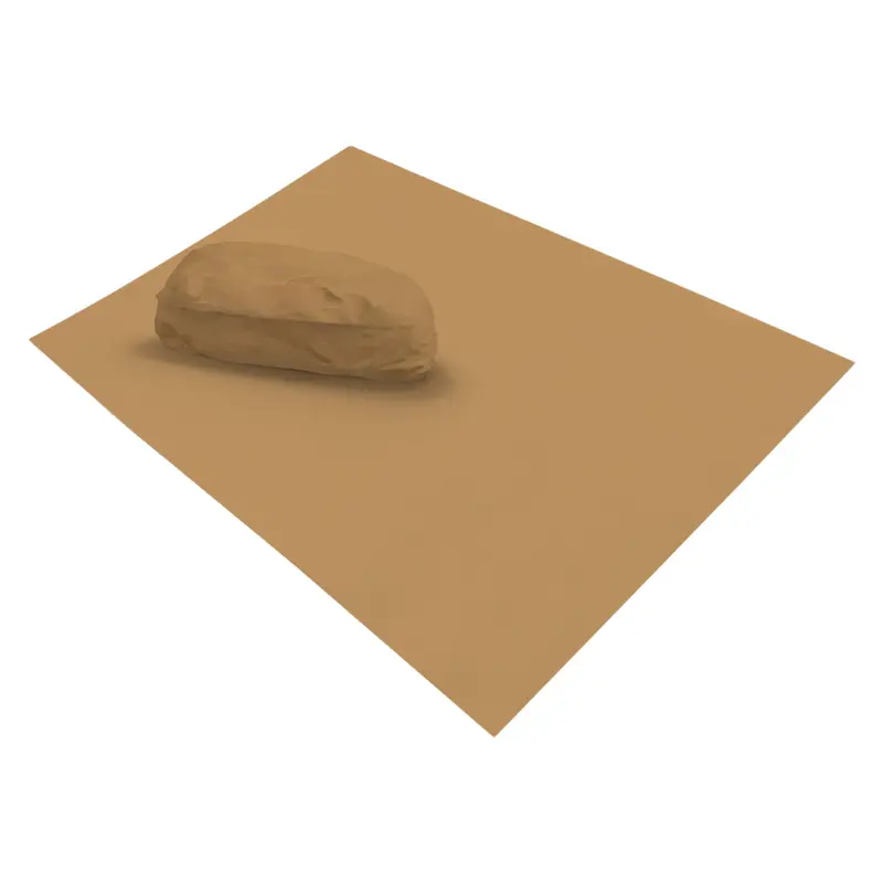 Einschlagpapier Pergamentersatz fettdicht braun 25x35cm 10kg (ca 2500 Stk)