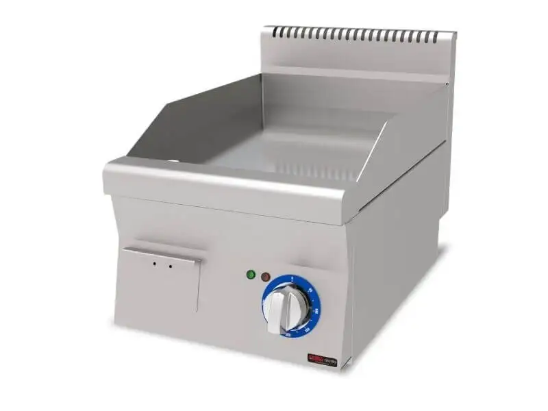 Elektro Bratplatte Hardchrome / Glatt / 4.5 kW / Premium Serie 600