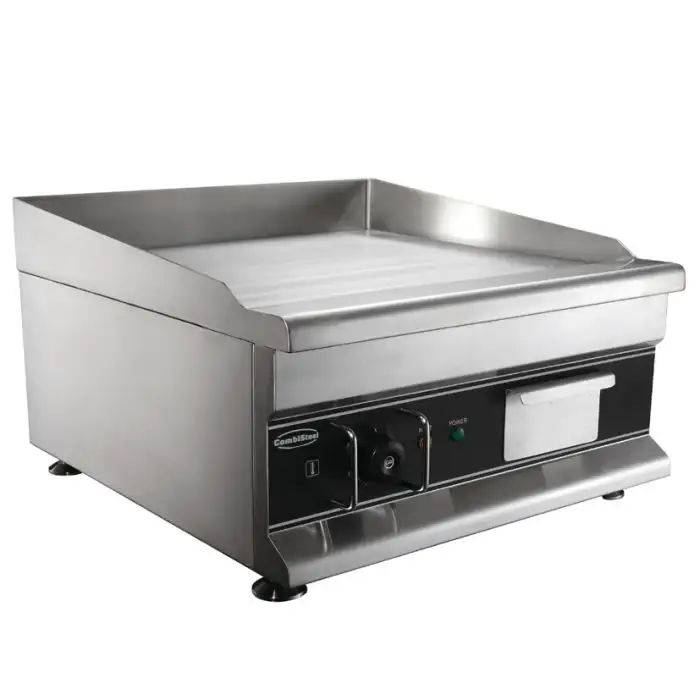 Elektro-Grillplatte - Chrom - 500x520x310 mm - 3 kW