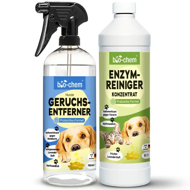 Enzymreiniger + Geruchsentferner Hund (2-teilig)