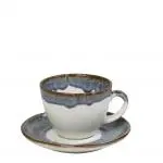 Essentials Porzellan Tasse mit Untertasse 220 ml / Ø 14 cm – Espiel