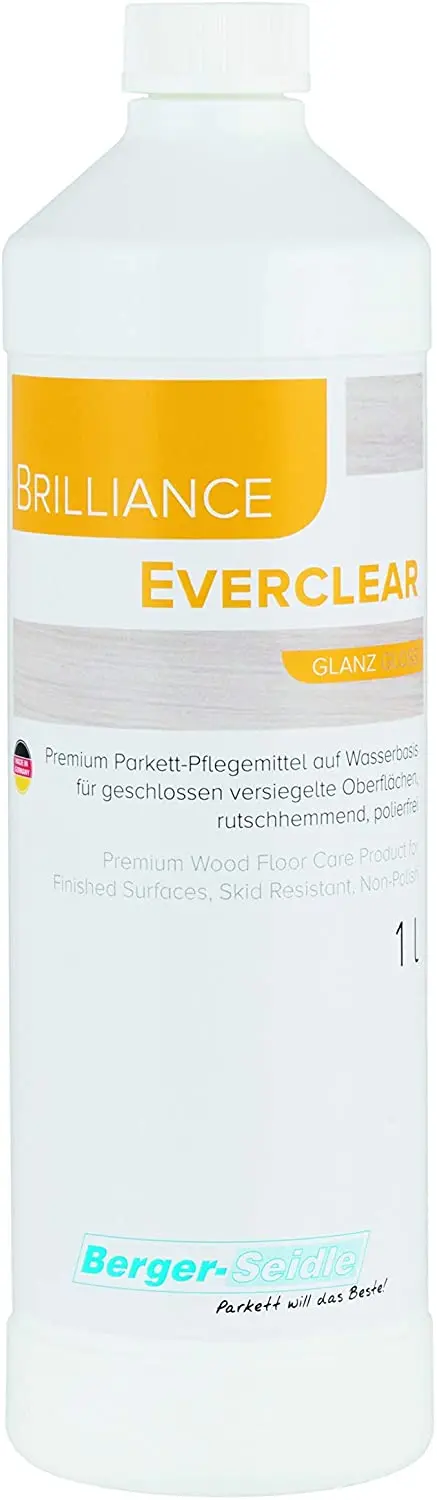 EVERCLEAR - Parkett Pflegemittel - 1 Liter Flasche