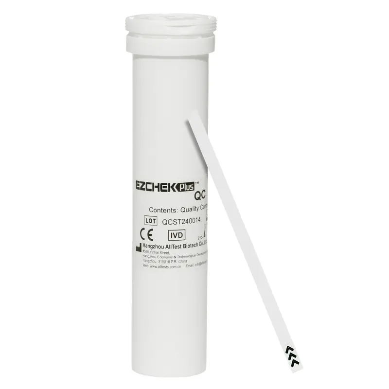 EZCHEK PLUS QC-Teststreifen