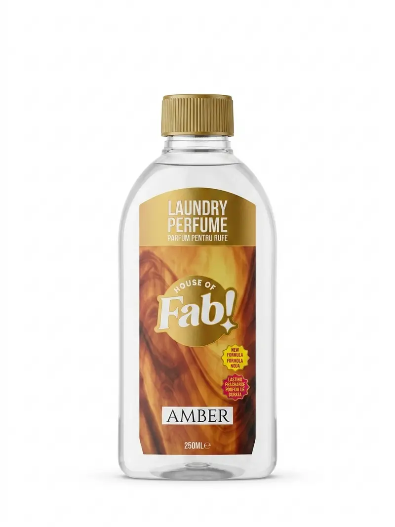 Fabulosa Amber Wasparfum 250ml – Laundry Perfume voor Heerlijk Geurende Was – Geurversterker voor Kleding & Beddengoed