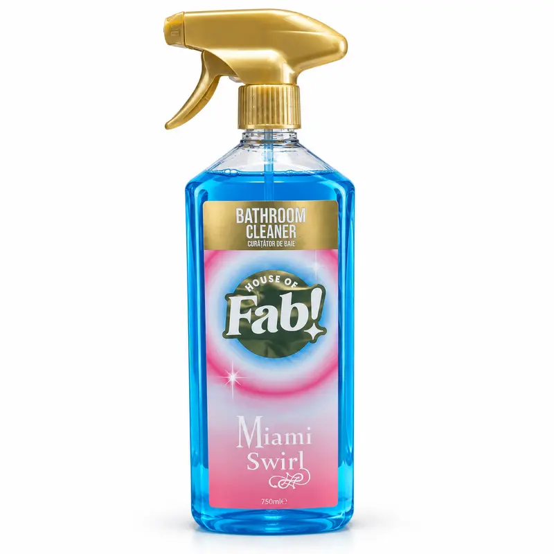 Fabulosa Bathroom Cleaner Miami Swirl 750ml – Badkamerreiniger Spray