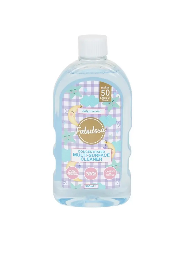 Fabulosa Concentrated Multi Surface Cleaner - Baby Powder 500ml