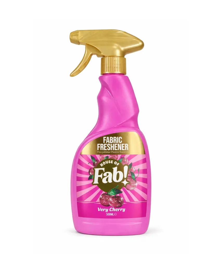 Fabulosa Fabric Freshener Spray Very Cherry – Bekend van Social Media | 500 ml