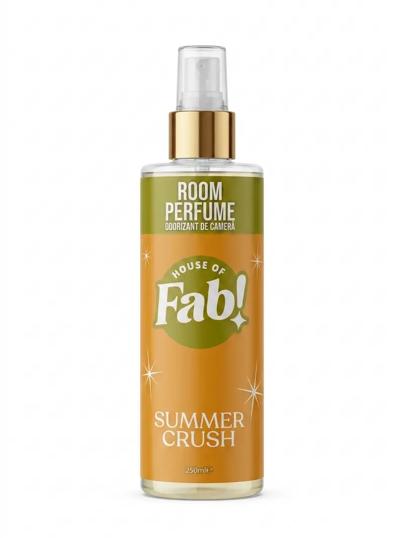 Fabulosa Summer Crush Room Perfume – Roomspray Huisparfum met Zomerse Geur – Luchtverfrisser Spray voor Woonkamer, Toilet & Slaapkamer
