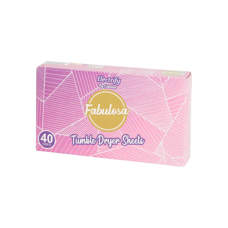 Fabulosa wasdrogervellen Electrify 40 stuks