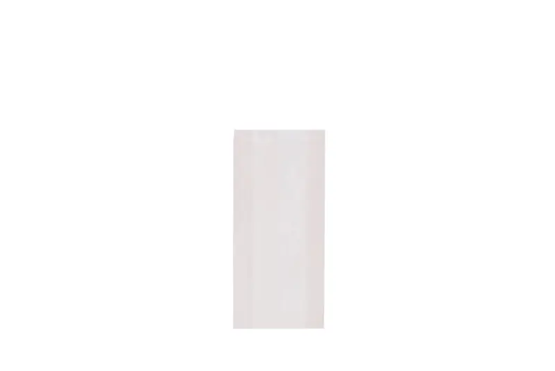 Faltenbeutel, Bäckerfaltenbeutel, weiß, undruckt, Typ 418, 12 + 5 x 25 cm