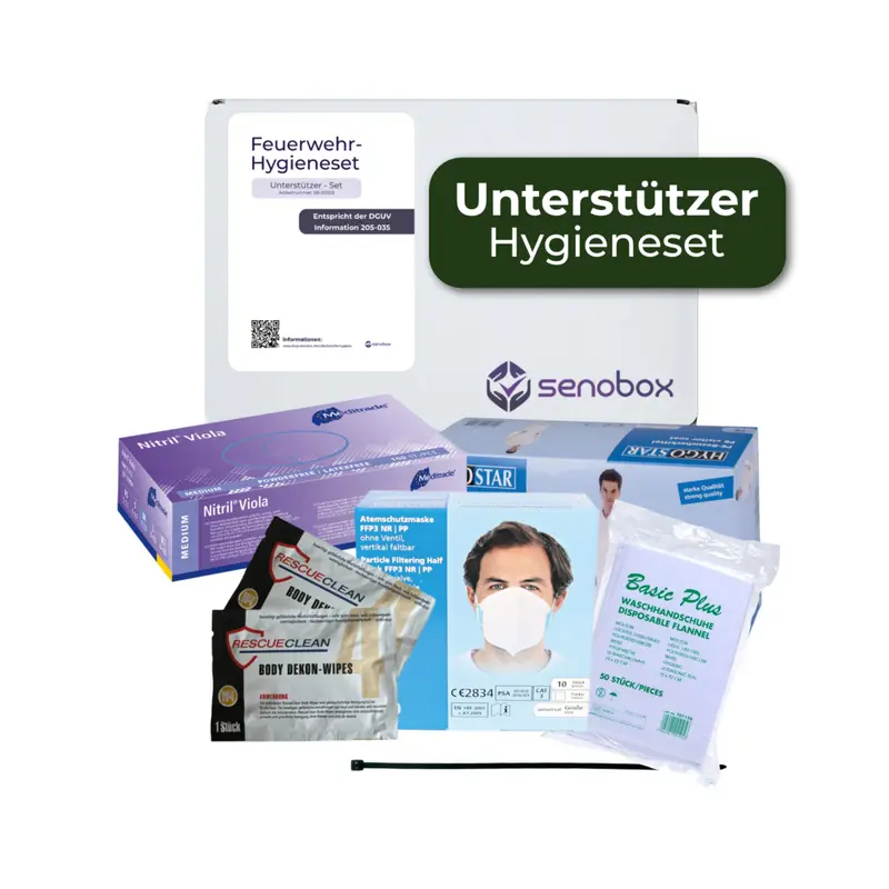 Feuerwehr Hygieneset - Unterstützer