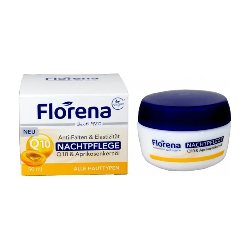 Florena Antifalten Nachtcreme Q10 50ml