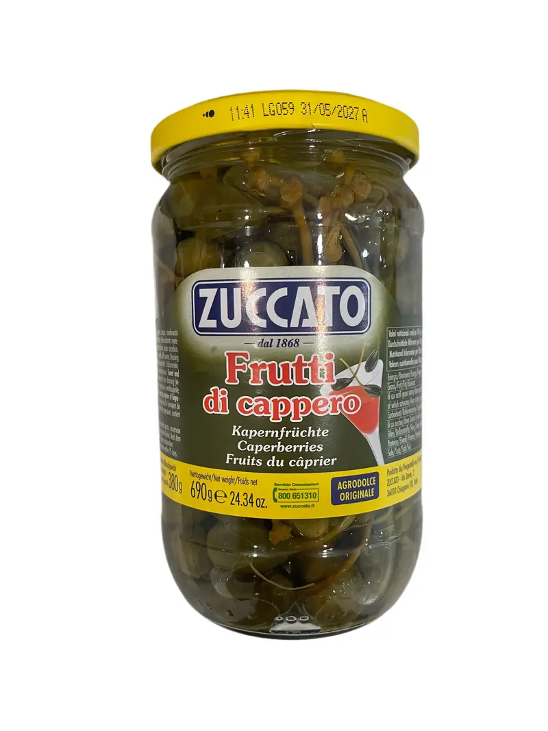 Frutti di cappero - Zuccato - Kapernfrüchte