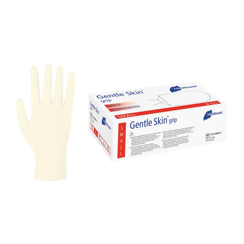 Gentle Skin® grip Untersuchungshandschuh aus Latex