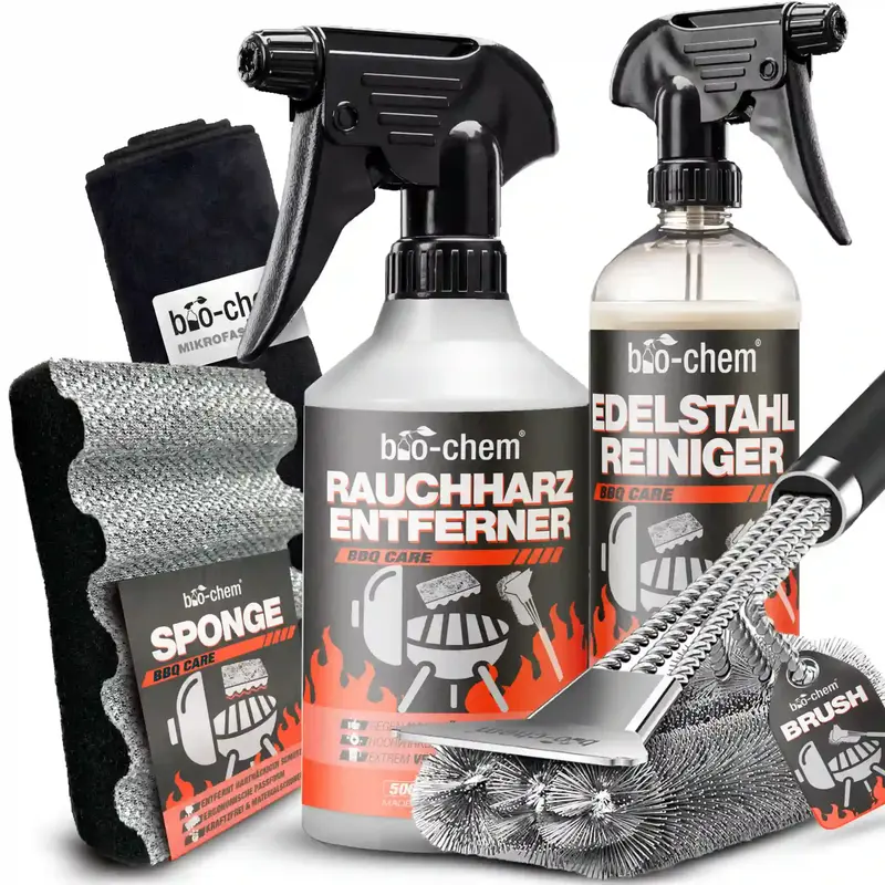 Grillreinigungs Rauchharz-Set (PROFI 5-teilig)