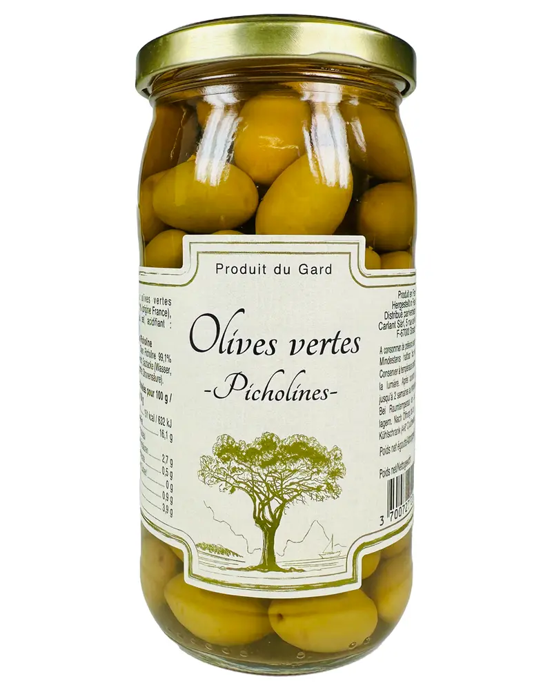 Grüne Oliven Picholines 200 g