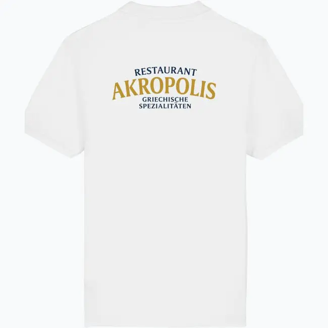 Herren & Damen Polo – Restaurant Akropolis (Beidseitig bedruckt)