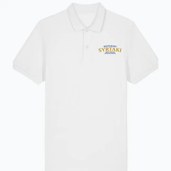 Herren & Damen Polo – Restaurant Syrtaki (Brustdruck)