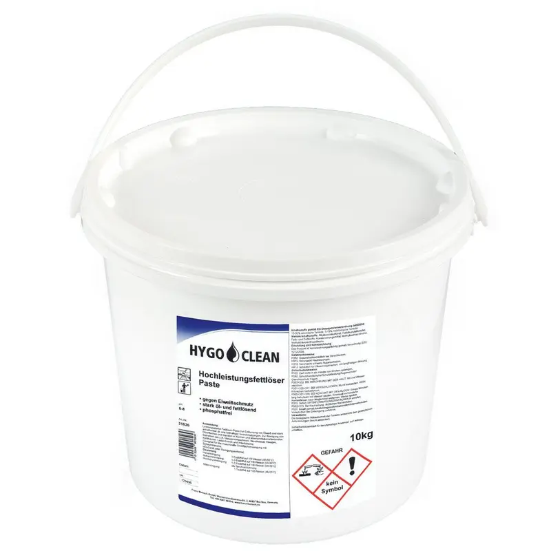 Hochleistungsfettlöser Paste, weiß - Karton mit 1 Stück á 10 kg