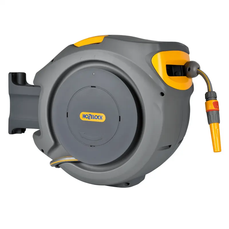 Hozelock Auto Reel 20m - Schlauchtrommel mit Aufrollautomatik