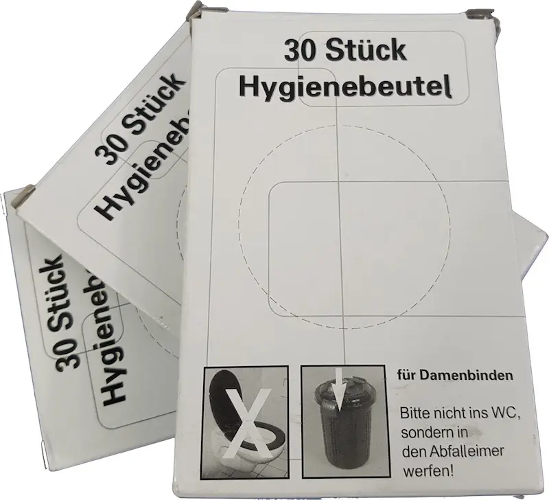 Hygienebeutel Nachfüllung weiss 900 Beutel