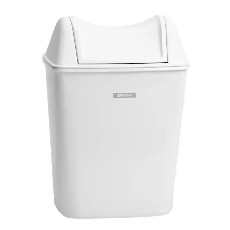 Hygieneeimer 8 l. KATRIN mit Wandhalterung - weiß