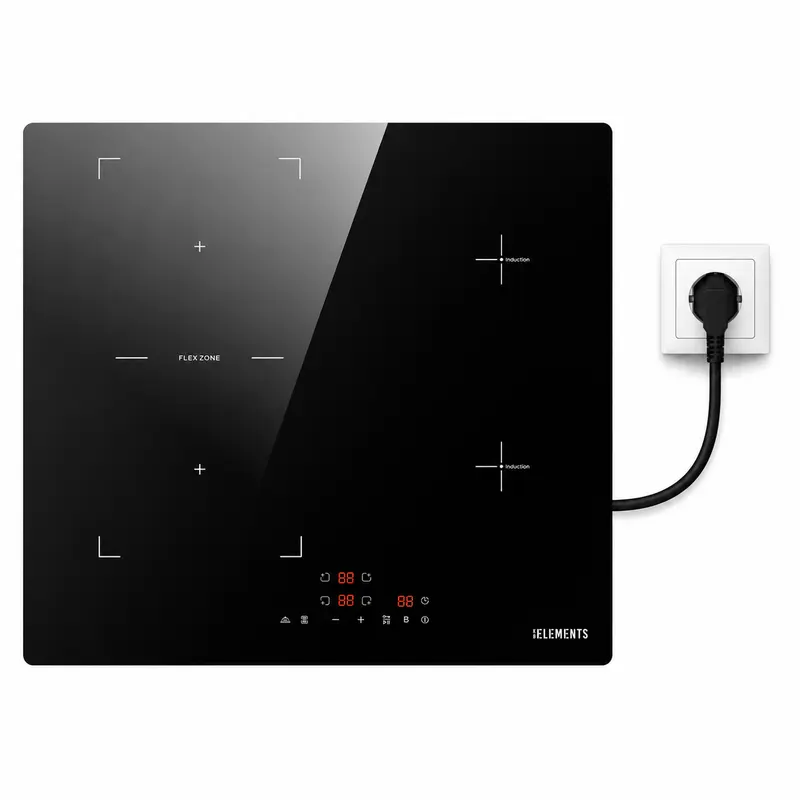 Induktionskochfeld 60 cm mit Plug & Play und Flexzone