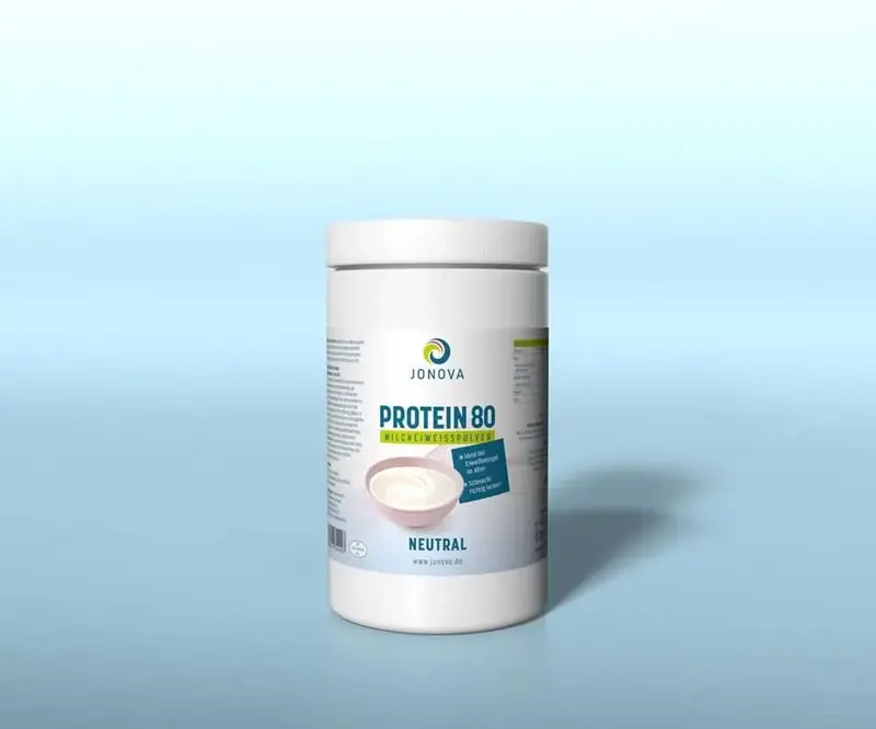 JONOVA Protein 80 Milcheiweißpulver, 750g Dose