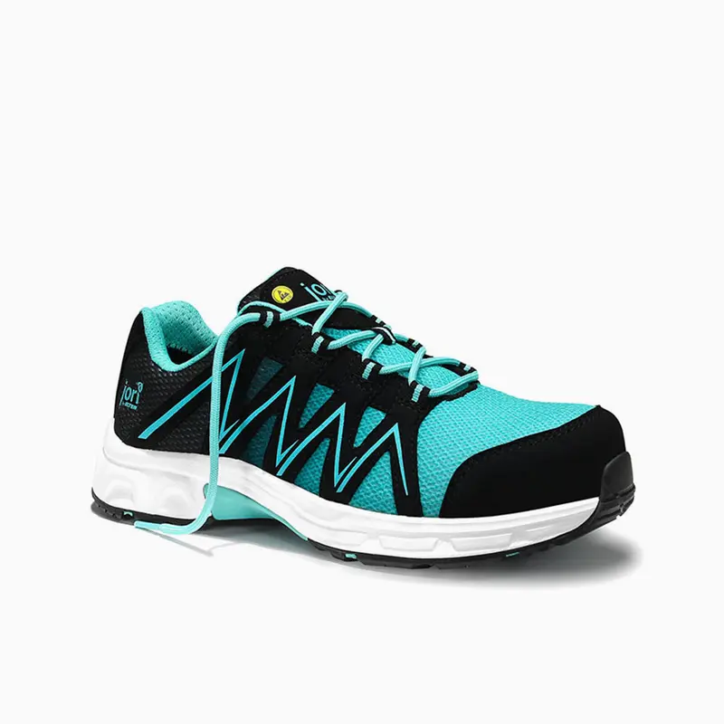 JORI Damenhalbschuh SPEEDY black-aqua Low ESD S1P
