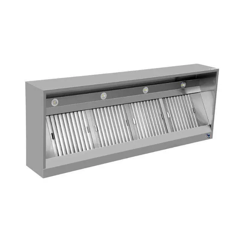 Kastenhaube - B2600xT950xH400 - mit Filter & Lampe