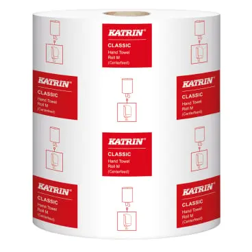 KATRIN Plus Centerfeed Handtuch-Mehrzweckrolle M 1000 Blatt