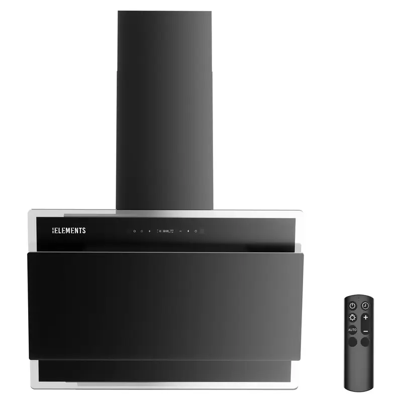 KB ELEMENTS Dunstabzugshaube 60 cm Wandhaube – 1000 m³/h, Touch-, Gesten- & Fernbedienung, Abluft & Umluft