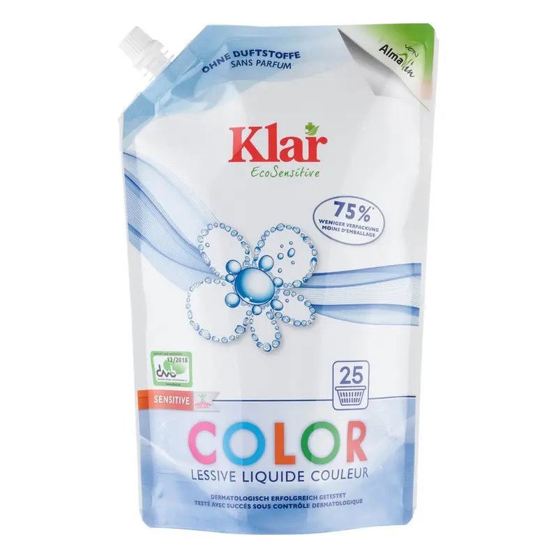 Klar - Color Flüssigwaschmittel, ÖkoPack