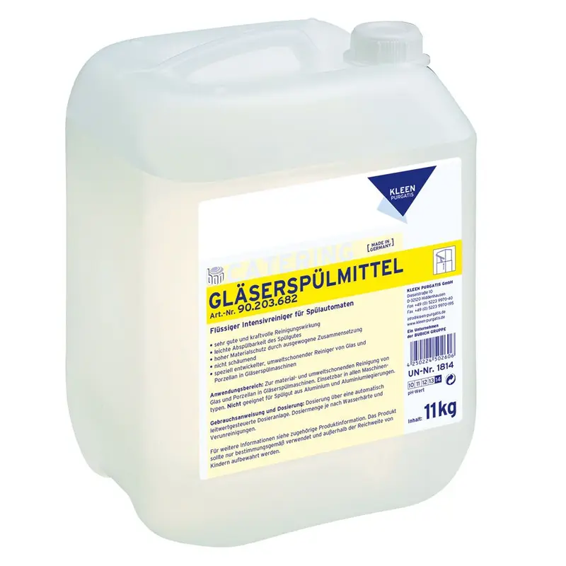 Kleen Purgatis Gläserspülmittel, weiß - Karton mit 1 Stück á 11 l