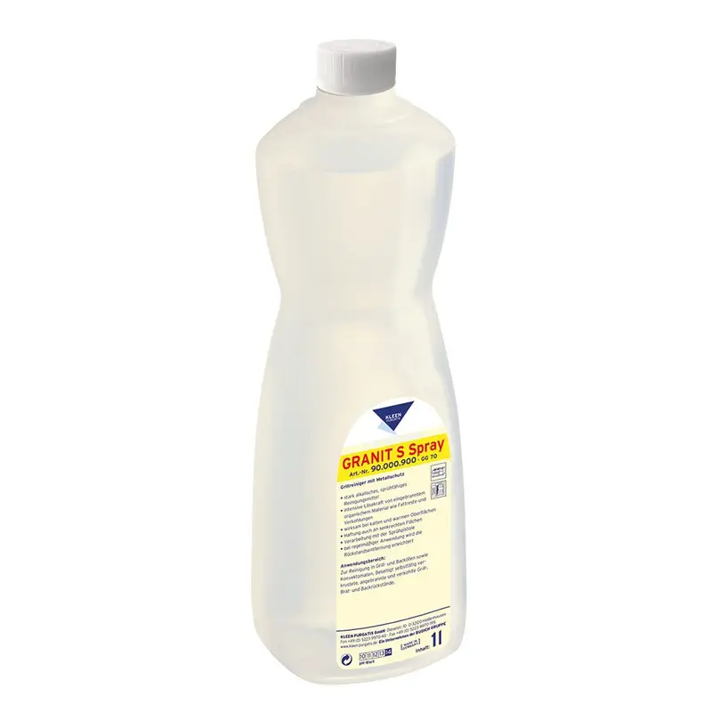 Kleen Purgatis Granit S Spray, Grill- und Backofenreiniger, transparent - Karton mit 6 Flaschen á 1 l