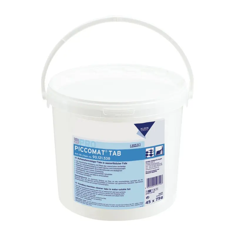 Kleen Purgatis Piccomat Tab, Automatenreiniger Tabs, weiß - Karton mit 45 Stück á 75 g