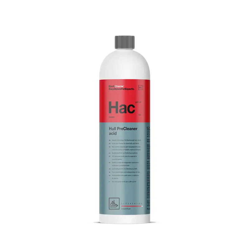 Koch Chemie Hull Precleaner acid 1L Vorreiniger für Bootsrumpf und -deck