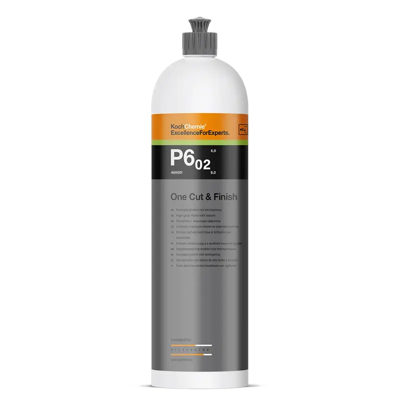 Koch Chemie One Cut & Finish P6.02 1l - Hochglanzpolitur mit Versiegelung- 469001