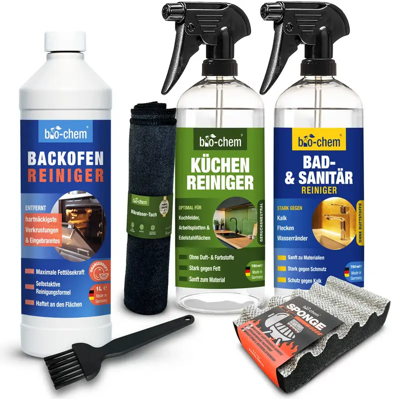 Küchenreiniger Set (PROFI 6-teilig)