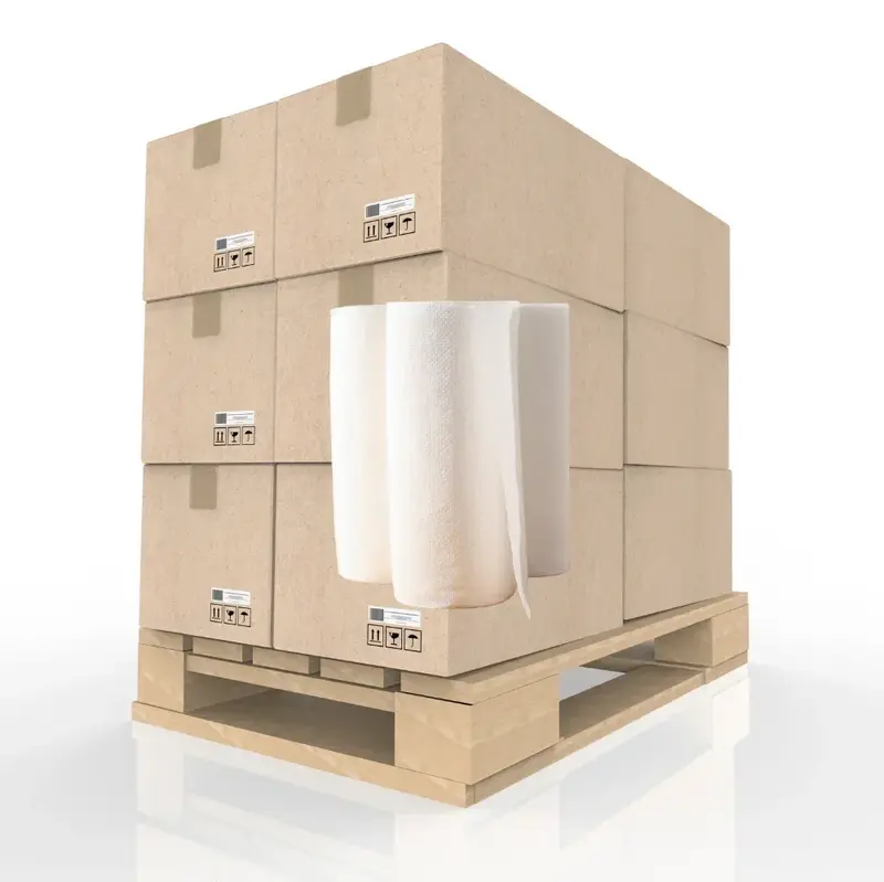 Küchenrollen 3-lagig weiß 26x22,5cm | 768 Rollen | 24 Kartons a 8x4 Rollen