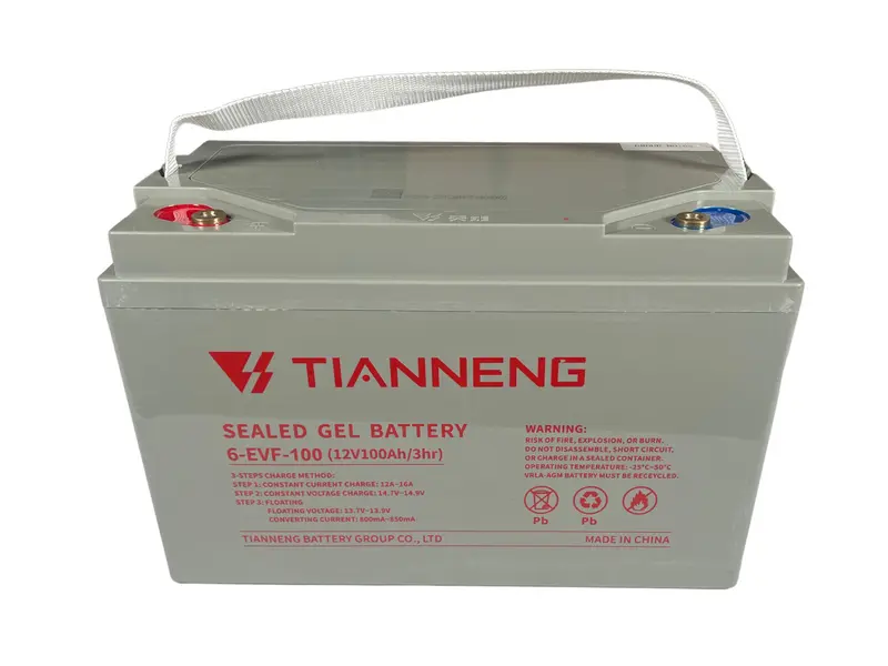 Leistungsstarke Gel-Batterie 6-EVF-100 von Tianneng