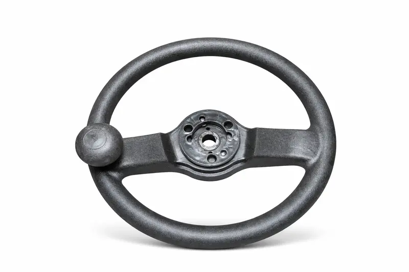 Lenkrad für die Aufsitz-Kehrmaschine Tobasa KM80-PRO, Daewoo DAS80 u. Kremer KRYSZ4